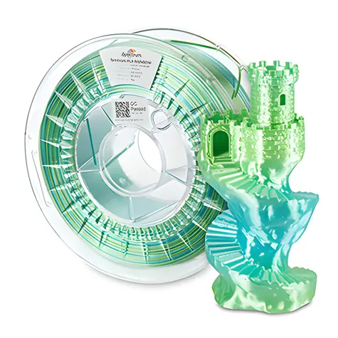 Spectrum PLA Silk Rainbow Ocean Melange / Filament / 1000 g