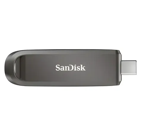 SanDisk Cruzer Extreme PRO 256 GB šedá / Flash Disk / USB-C 3.2 Gen 2 / čtení až 1000 MB/s / zápis až 900 MB/s