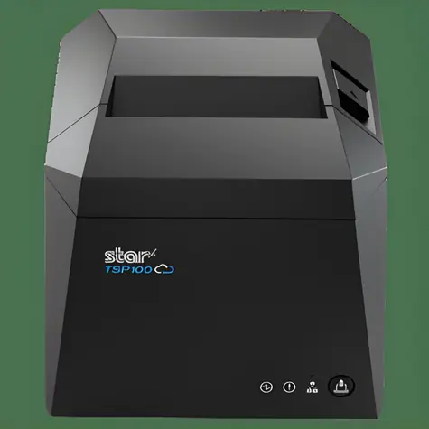 STAR Micronics TSP143IV-UE SK šedá / Pokladní termotiskárna / Linerless / CloudPRNT / USB-C & LAN / řezačka