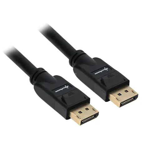 Sharkoon DisplayPort 1.3 kabel černá / Video kabel / 4K / 60 Hz / 3 m