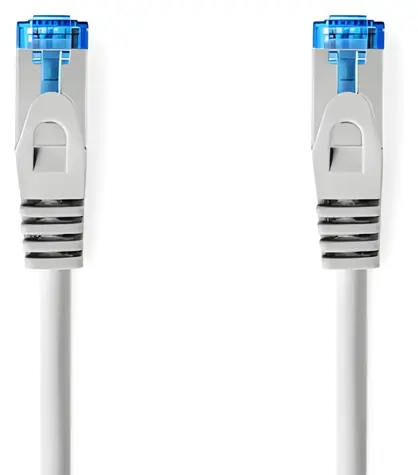 Nedis CAT6a S/FTP 15 m šedá / Síťový kabel / RJ45 - RJ45 / Snagless / LSZH
