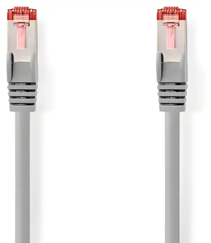 Nedis CAT6 šedá / Síťový kabel / S/FTP / RJ45 / 30 m / LSZH