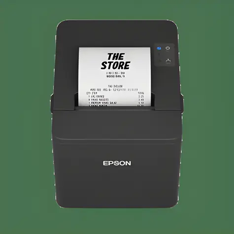 Epson TM-T20IV černá / Pokladní termotiskárna / USB / RS-232 / LAN / řezačka / zdroj