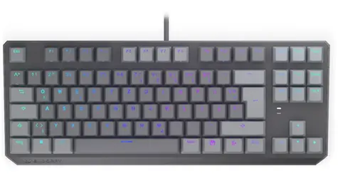 Endorfy Thock V2 TKL šedá / Herní klávesnice / Drátová / Endorfy Red / USB / DE layout / 87 kláves