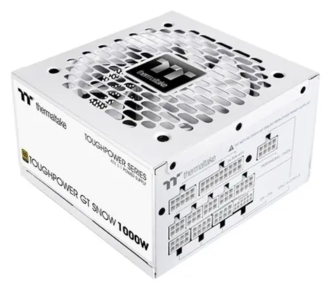 Thermaltake Toughpower GT Snow 1000W bílá / Zdroj / ATX 3.1 / aktivní PFC / 80 PLUS Gold / modulární