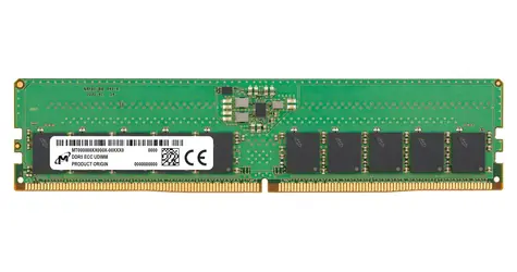 Micron MTC10C1084S1EC56BR 16 GB (1x16 GB) / DDR5 / 5600 MHz / 1Rx8 / DIMM / CL46 / ECC / 1.1V
