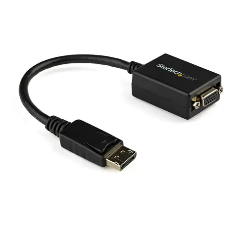 StarTech adaptér DisplayPort na VGA černá / 2048x1280 / 60 Hz