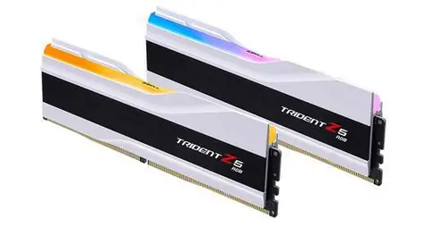G.Skill Trident Z5 RGB bílá 64GB (2x 32GB) 6000MHz / DDR5 / CL36 / DIMM / 1.35V / Non-ECC / Unbuffered / XMP 3.0