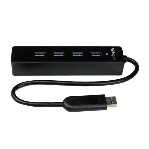 StarTech USB 3.0 HUB 4 porty černá / 4× USB-A / 5 Gbps
