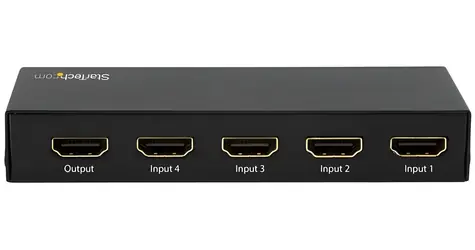 StarTech 4-portový HDMI switch / Přepínač / 4K / 60 Hz / automatický