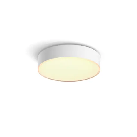 Philips Hue WA Enrave S bílá / Stropní LED svítidlo / 9,6W / 1220lm / 2200-6500K / IP20 / ovladač