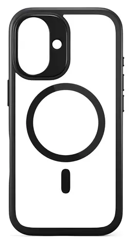 Epico Hero Pro Mag+ Case iPhone 17 černá transparentní / Kryt / Qi2 & MagSafe kompatibilní