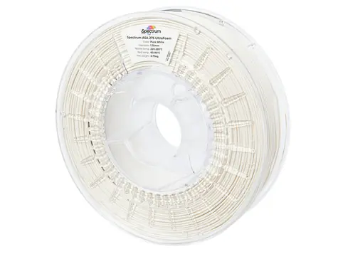 Spectrum LW-ASA UltraFoam bílá / Tiskový filament / 1.75 mm / 0.75 kg