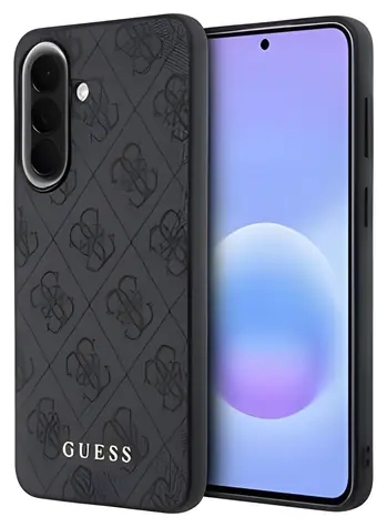 Guess PU 4G Metal Logo pro Samsung Galaxy A57 šedá / Zadní kryt / PU koženka / 4G monogram / kovové logo