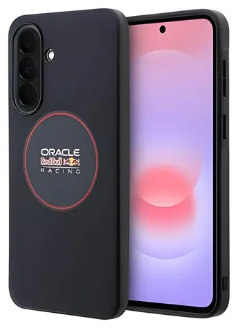 Red Bull Red Ring MagSafe pro Samsung Galaxy A37 tmavě modrá / Zadní kryt / MagSafe / Umělá kůže