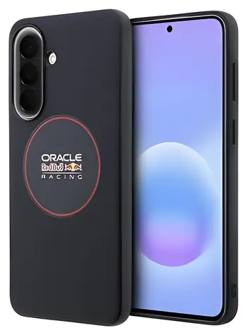 Red Bull Red Ring MagSafe pro Samsung Galaxy A57 tmavě modrá / Zadní kryt / MagSafe / Umělá kůže