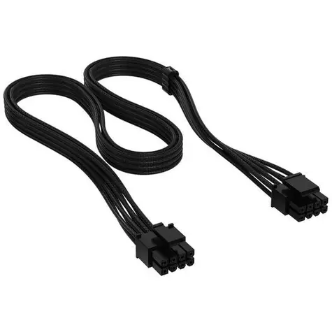 Corsair Premium Sleeved EPS12V & ATX12V kabel (Gen 4) černá / 8-pin (4+4) / textilní opletení / 750mm