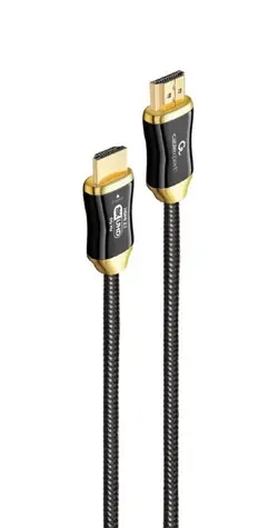 Gembird HDMI 8K AOC 30m černá / HDMI kabel / aktivní optický / zlacené konektory / Ethernet