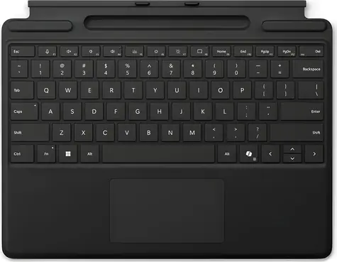 Microsoft Surface Pro Keyboard černá / Klávesnice pro Surface Pro / úložiště pera / DE layout