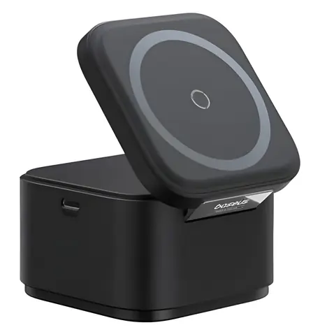Baseus MagPro 3v1 Cosmic Black / Magnetická bezdrátová nabíječka / 25W