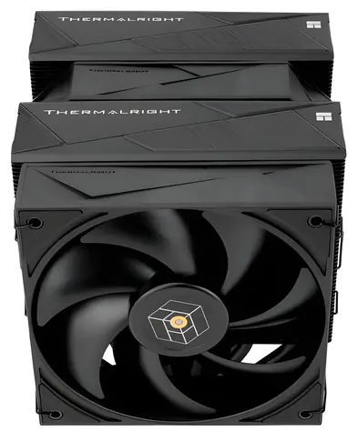 Thermalright Royal Pretor 130 černá / aktivní CPU chladič / Dual-Tower / 1x 120 mm + 1x 130 mm / AMD + Intel