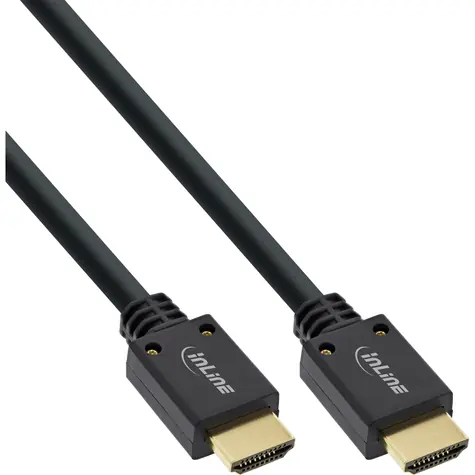 InLine HDMI kabel 8K Ultra High Speed černá / Kabel / 5 m / 240 Hz