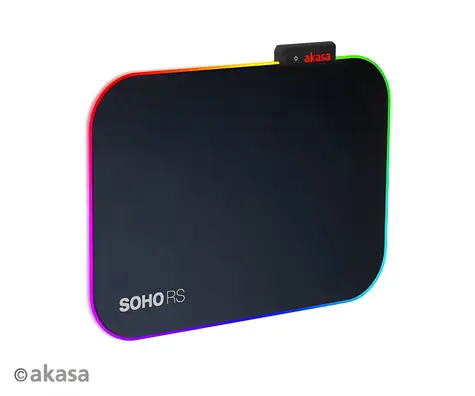Akasa Soho RS RGB / Podložka pod myš