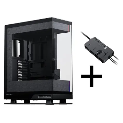Phanteks Evolv X2 Matrix černá / PC skříň / E-ATX / Mid Tower / Tempered Glass / Nxlinq V2 HUB