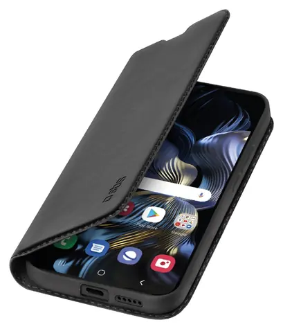 SBS Book Wallet Lite pro Honor Magic6 Lite černá / Pouzdro / Flip