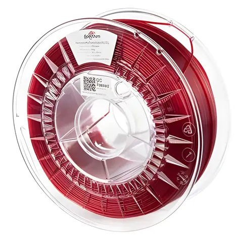 Spectrum PCTG Premium transparentní červená / Tisková struna / 1,75 mm / 1 kg