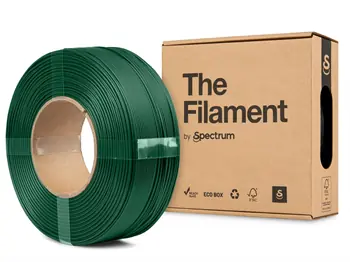Spectrum The Filament ReFill PLA Matte zelená / Tisková struna / 1.75 mm / 1 kg
