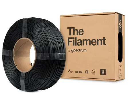 Spectrum The Filament ReFill černá / 3D filament / ASA CF / 1.75 mm / 1 kg