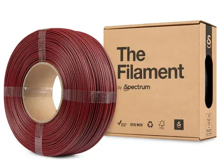 Spectrum The Filament ReFill červená / 3D filament / ASA CF / 1.75 mm / 1 kg