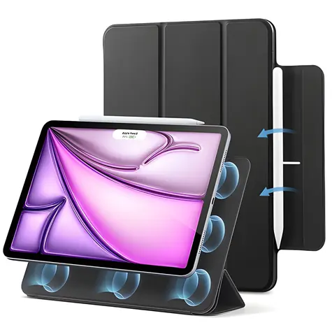 ESR Rebound Magnetic černá / Pouzdro / Apple iPad Air 13