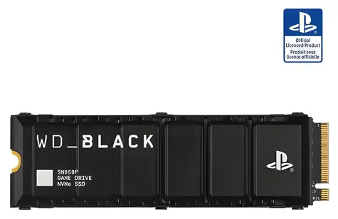 WD Black SN850X 8TB Heatsink / M.2 SSD 2280 / PCIe Gen4 x4 / R: 7200MBps / W: 6600MBps / PS5 / 5y