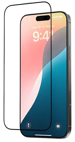 Devia Star Series černá / Ochranné sklo / Apple iPhone 16 Plus / iPhone 15 Plus