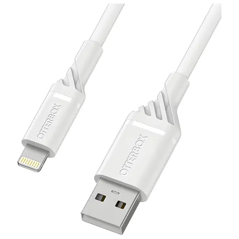 OtterBox Cloud Dream White / Datový kabel USB-A - Lightning / 1 m