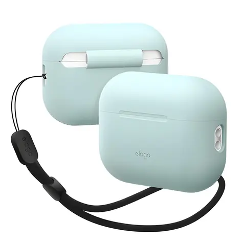 Elago Airpods Pro 2 Silicone Case mátová / Silikonové pouzdro pro sluchátka AirPods Pro 2 / nylonové poutko