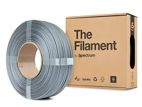 The Filament ReFill PLA CF šedá / Filament / 1,75 mm / 1 kg