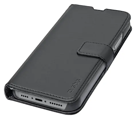 SBS Book Wallet Stand černá / Pouzdro / pro Apple iPhone 15 Pro Max
