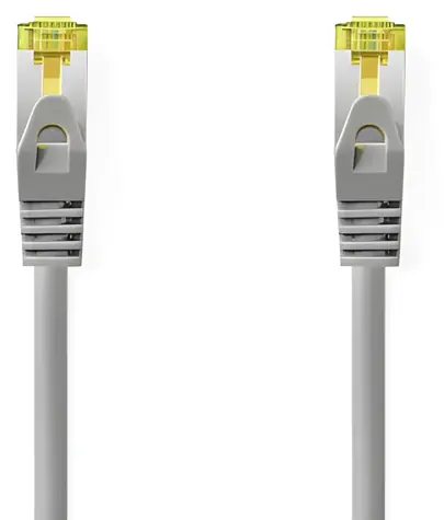 Nedis Cat 8.1 šedá / Síťový kabel / S/FTP / RJ45 - RJ45 / 10 m / LSZH