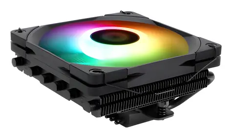 THERMALRIGHT AXP120-X67 ARGB černá / Chladič CPU / Low Profile / 120 mm / 26.1 dB při 1800 RPM / Intel + AMD