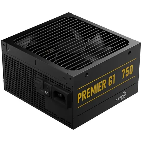 AeroCool Premier G1 černá / Zdroj / 750W / ATX 3.1 / PCIe 5.1 / 80 PLUS Gold