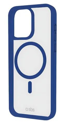 SBS Mag Frame modrá / Kryt / MagSafe / pro iPhone 15 Plus