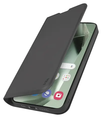 SBS Book Wallet Smooth černá / Pouzdro typu kniha / pro Samsung Galaxy S24 FE