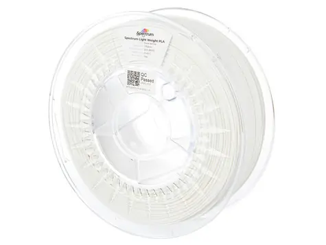 Spectrum LW-PLA UltraFoam Pure White / 3D filament / 1,75 mm / 0,75 kg