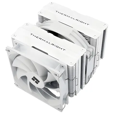 Thermalright Peerless Assassin bílá / aktivní CPU chladič / Dual-Tower / 140 mm / AMD + Intel