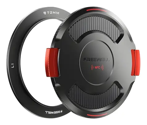 Freewell Real Locking 72 mm / Magnetický kroužek / s magnetickou krytkou NFC / hliník