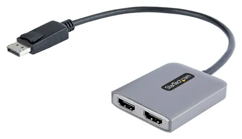 StarTech MST Hub DP 1.4 na 2x HDMI / MST rozbočovač / DisplayPort 1.4 / 4K 60Hz