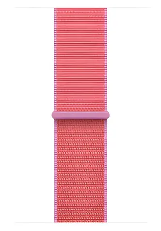 Apple Watch Sport Loop 40mm Bright Guava / Řemínek pro Apple Watch / 130–190 mm / Nylon